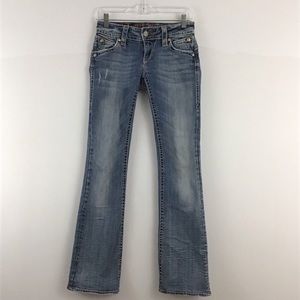 🤑 ROCK REVIVAL DISTRESSED JEANS